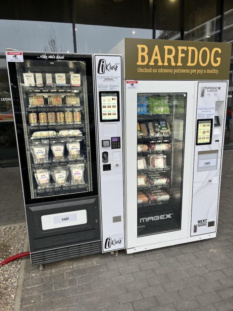 Barf-Automat in Bratislava 